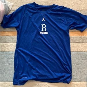 air jordan baseball athletic shirt
